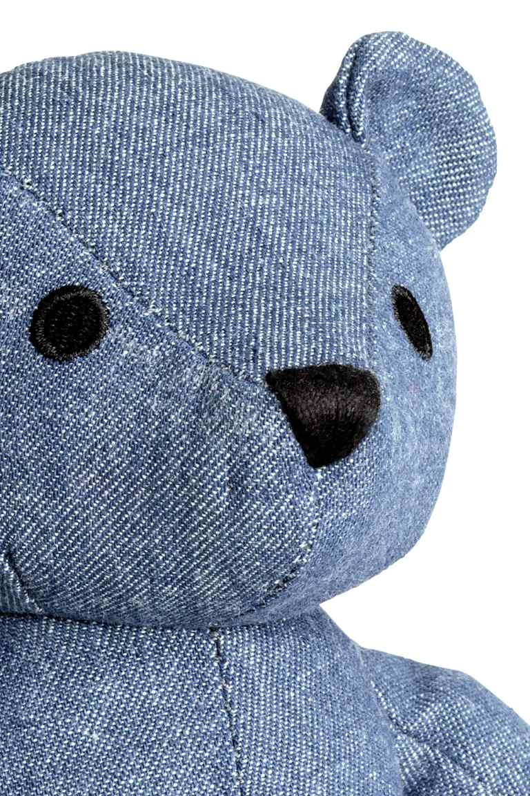 Denim soft toy